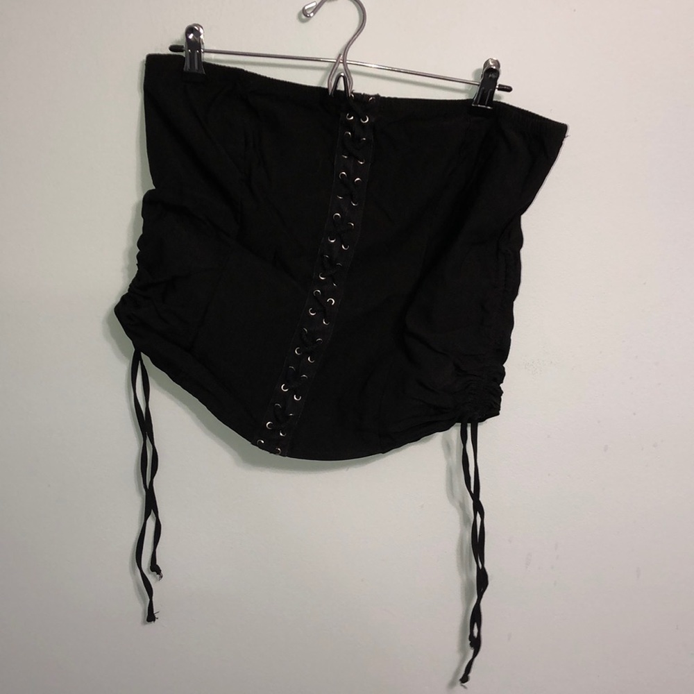 Black tube top